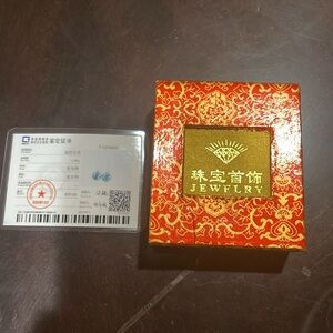 Natural Jade earring